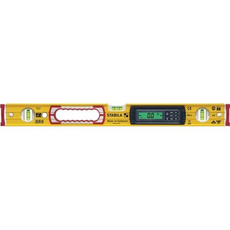 STABILA Elektronik-Wasserwaage TECH 196 electronic IP 65, 61 cm, mit Wasserwaagen-Tasche