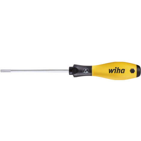 Wiha Schraubendreher SoftFinish® ESD TORX® T10 x 80 mm (27144)
