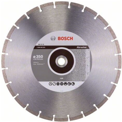 Bosch Diamanttrennscheibe Standard for Abrasive 350 x 20,00/25,40 x 2,8 x 10 mm