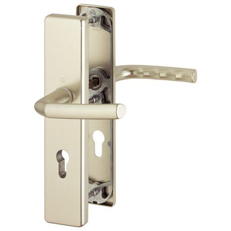 Hoppe Schutzgarnitur Birm.1117/2221A/2440 Alu.F2 72mm 37-42mm