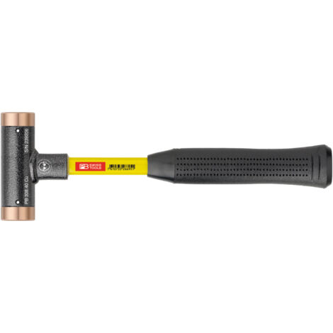 PB Swiss Tools Rückschlagfreier Hammer Mit Kupfereinsätzen - Präzise Schläge Ohne Rückstoß
