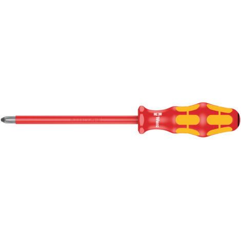 WERA VDE Kreuzschlitz-Schraubendreher Pozidriv 3x150mm PZ 165I