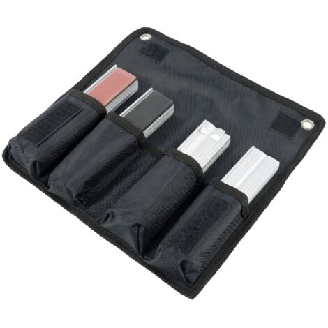 Schutzbacken Set 4 Stück – Spezialmagnete für Schraubstock 120 mm – Typ G/P/N/F für präzises Spannen – Hochgenaues Profil – Heuer (1/10)
