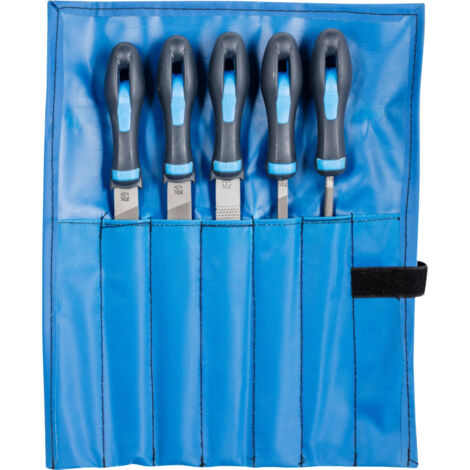 PFERD TOOLS 11800520 Werkstattfeilen-Set verschiedene Hiebe in PVC-Rolltasche  Länge 200 mm 1 St.