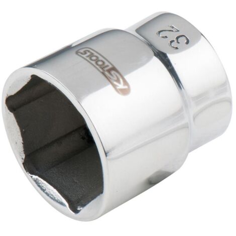 KS Tools EDELSTAHL 3/4" 6kant-Stecknuss, 34mm (1/2)