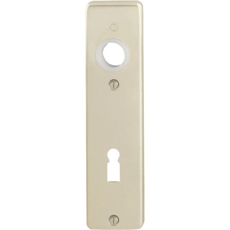 Hoppe Zimmertür-Kurzschild London 202KP, BB, E72, ALU, F2