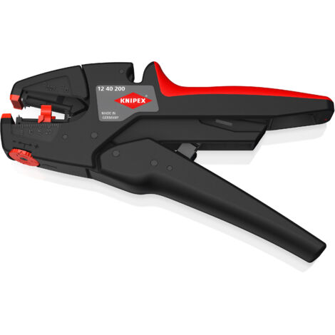 KNIPEX 12 40 200 EvoStrip Selbsteinstellende Abisolierzangen 200 mm