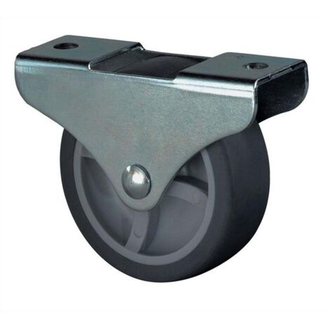 BS Rollen Kastenrolle Gummi Rad-Ø 50 mm 50 kg - E51.050