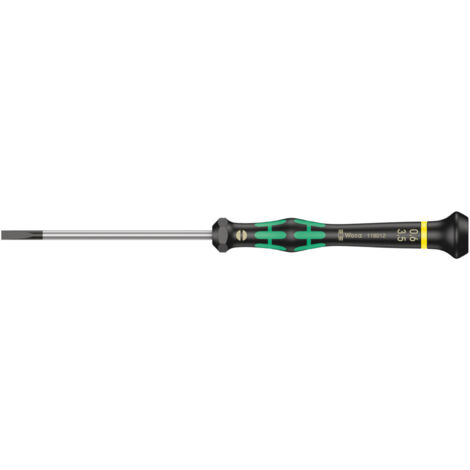 WERA Elektronik-Schraubendreher Schlitz 3,5x0,6x80mm