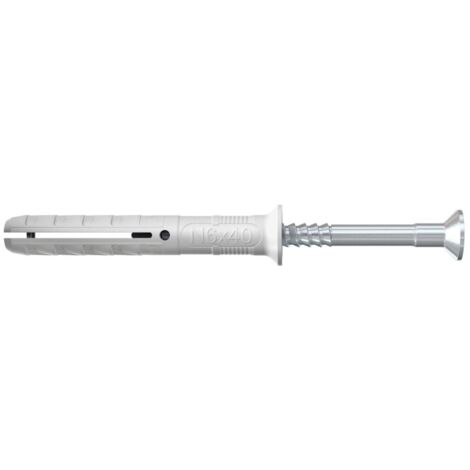 Schlagdübel mit breitem Kragen N8x60/20 S - INOX A2 - 50 Stück - FISCHER