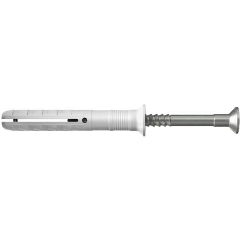 Schlagdübel mit breitem Kragen N8x80/40 S - INOX A2 - 50 Stück - FISCHER