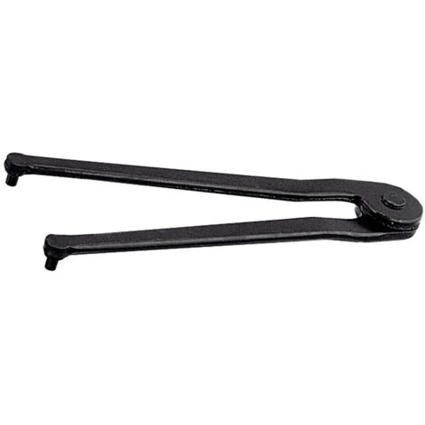 Stirnlochschlüssel 22-125x10mm verstellbar i.Brünierton angelassen
