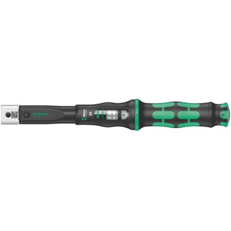 Wera Click-Torque X 2 Drehmomentschlüssel für Einsteckwerkzeuge, 9x12 x 10-50 N m