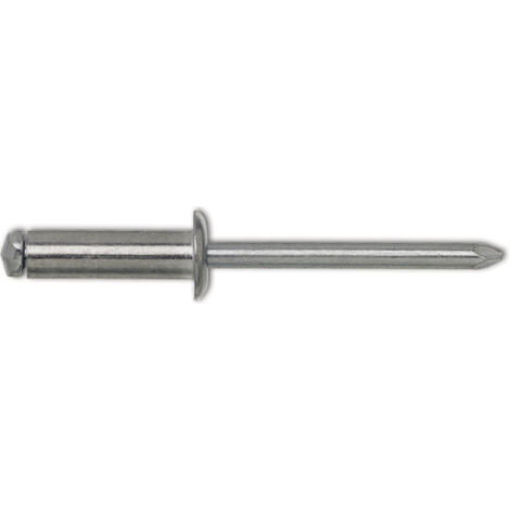 GESIPA Blindniete Flachrundkopf 3.0x 8 Aluminium mit Edelstahldorn