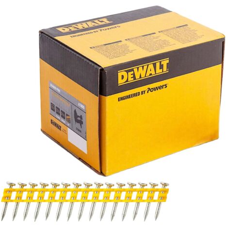 Box mit 510 Standard-Betonstiften für Nagler 2.6x45MM - DEWALT - DCN8901045