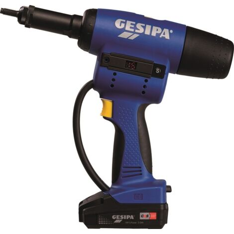 Gesipa FireBird Pro Gold Edition CAS mit 1 Li-Ion Akku 18V - 2,0 AH / L-BOXX (1/5)