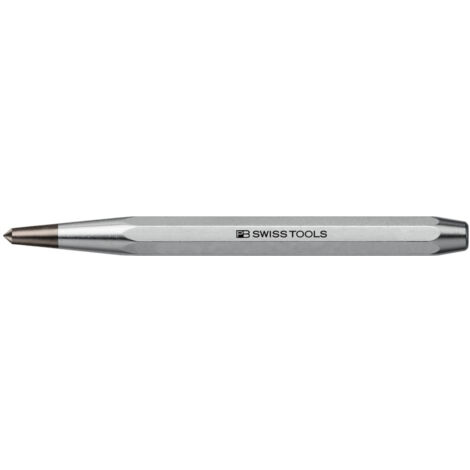 PB Swiss Tools Körner, Sonderqualität, verchromt, Hartmetallspitze, 8 mm Schaftdurchmesser (1/2)