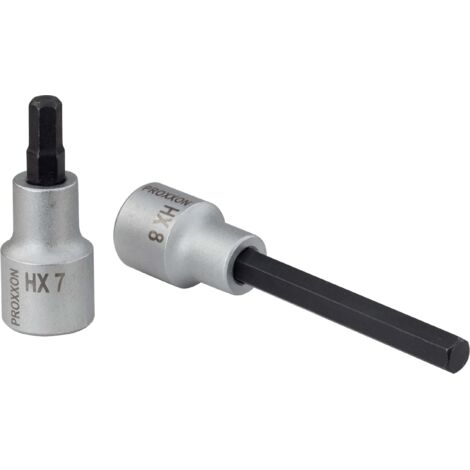 Proxxon 1/2" Innensechskanteinsatz, 10 mm, 55 mm lang (1/2)