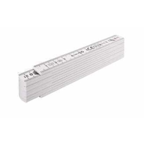 STABILA Kunststoff-Gliedermaßstab Type 1104 1 m weiß, metrische Skala