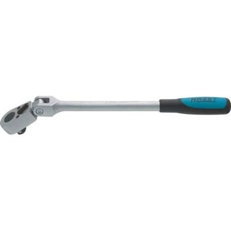 HAZET Umschaltknarre mit Gelenk 8816G Vierkant massiv 10 mm (3/8 Zoll)