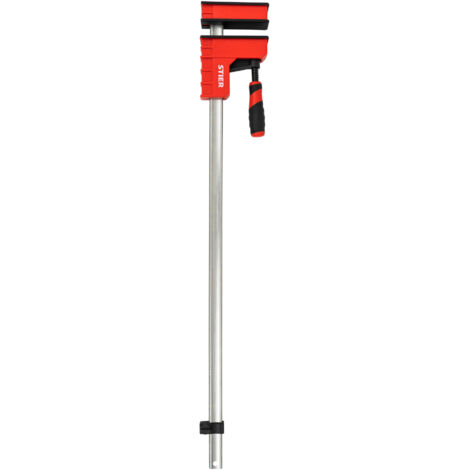 STIER Korpuszwinge, 800 mm Spannweite, 95 mm Ausladung, 6000 N Spannkraft, aus duktilem Gusseisen, Spannwerk (1/5)