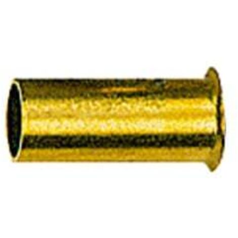 Riegler Verstärkungshülse, Rohr-Außen-Ã˜ 6/4 mm, Messing blank