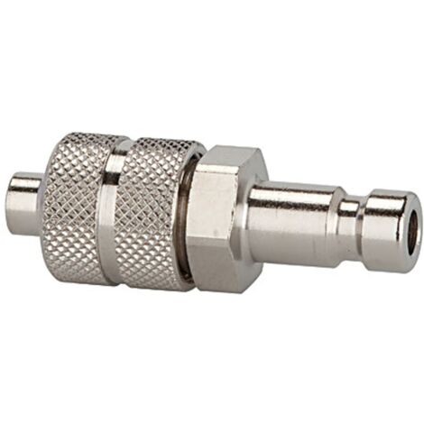 Riegler Nippel für Kupplungen NW 2,7, Edelstahl 1.4404, für Schlauch 6x4 (1/2)