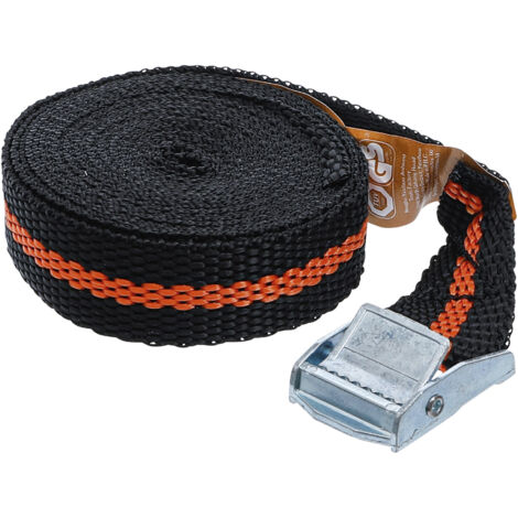 BGS Do it yourself Spannband mit Schnellverschluss 3,5 m x 25 mm (1/4)