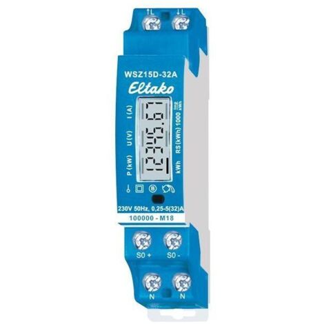 Eltako Wechselstromzähler MID, 32A WSZ15D-32A MID