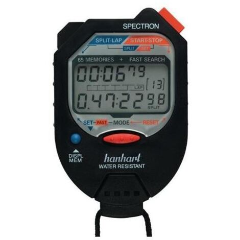 Hanhart Stoppuhr Spectron 1/100 Min.1/100 Sek.dig. (1/4)