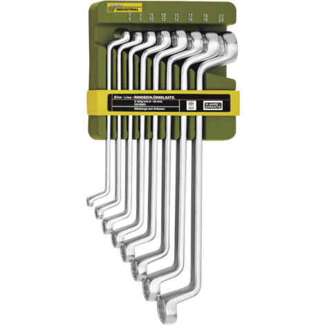 Proxxon Doppel-Ringschlüsselsatz, 8-teilig von 6 x 7 bis 20 x 22 mm (1/5)