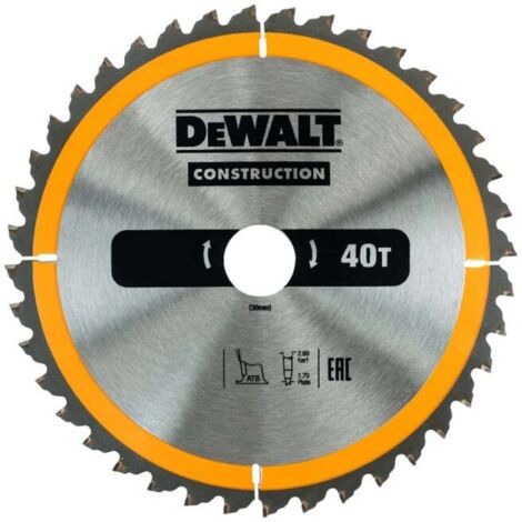 DEWALT Kreissägeblatt stationär 235/30 mm 40WZ DT1955-QZ