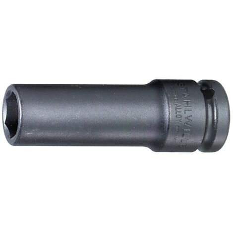 Stahlwille 1/2" (12,5mm) IMPACT-Steckschlüsseleinsatz SW.17mm L.85mm d1 25,7 mm
