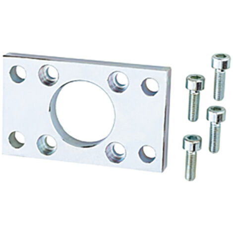 Riegler Front- oder Bodenflansch, ISO 15552, ISO 21287, Kolben-Ø 80 (1/3)