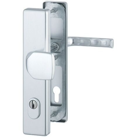 HOPPE Schutzgarnitur London 61G/2222ZA/2210/113 Alu.F1 92mm 67-72mm - 3673403