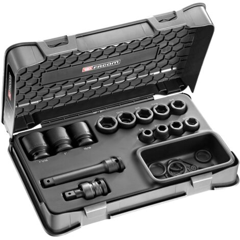 FACOM XZN-Bit Steckschlüssel M14 – 1/2" Antrieb, Für Impact-Schrauber, Aus Robustem Stahl