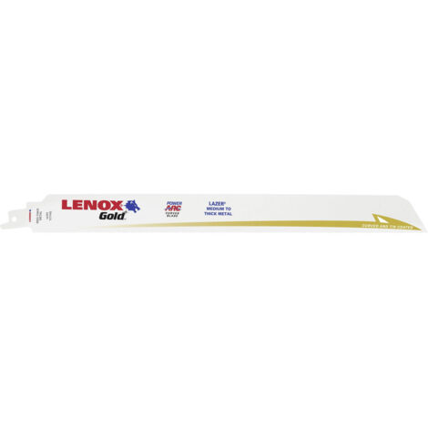 Säbelsägeblatt Gold Lazer L.305mm B.25mm TPI 14 5 St./Karte LENOX 5 Stk