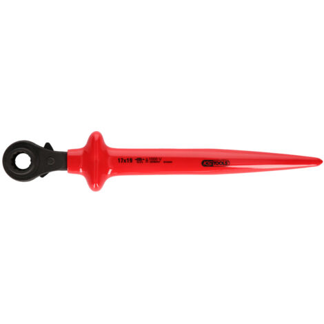 KS Tools Zahnradknarre mit Schutzisolierung, 17x19 (1/2)