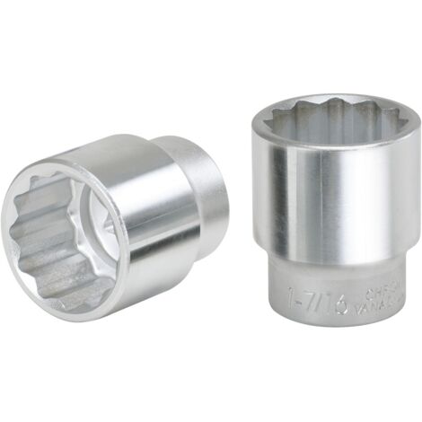KS Tools Kraft-Stecknuss 1/2" – 12-kant, Kurz, 5/8", 4850 Lb Belastung, Für Harte Einsätze