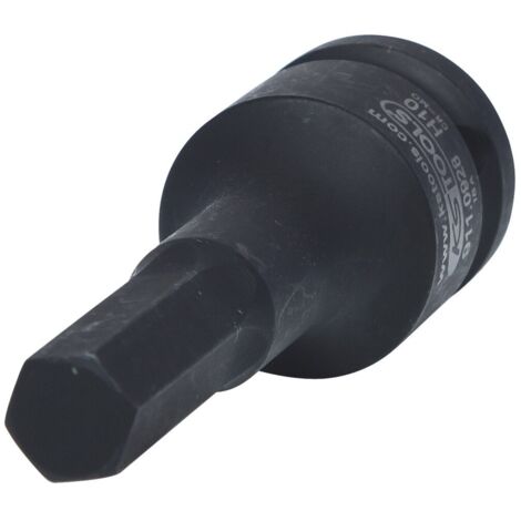 KS Tools 1/2" Kraft-Bit-Stecknuss Innensechskant, 10mm (1/5)