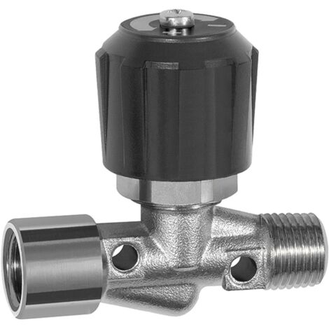 Riegler Nadelventil, Messing vernickelt, IG/AG, Rp/R 1/2, DN 8 (1/3)