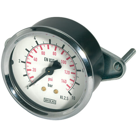 Riegler Standardmano, Dreikantfrontring, G 1/4 hinten, -1 / 0,0 bar, Ã˜ 63
