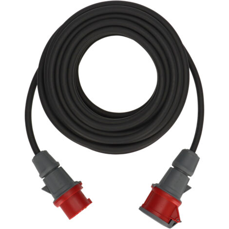Brennenstuhl 1167720 Strom Verlängerungskabel 16 A Schwarz 25.00 m H07RN-F 5G 1,5 mm²