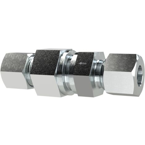 Riegler Rückschlagventil, Rohr-AØ 12mm, PN max. 400, Stahl verzinkt