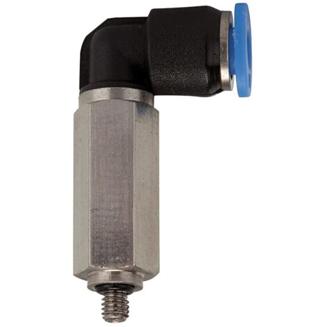 Riegler L-Steckverschraubung »Blaue Serie« mini, lang, drehbar, M3, PLL-34