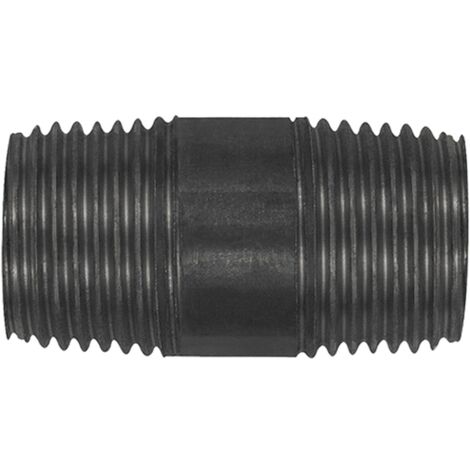 Riegler Rohrdoppelnippel 23, AG/AG, R 1 1/4, Länge 40,0 mm, DIN EN 10241 (1/2)