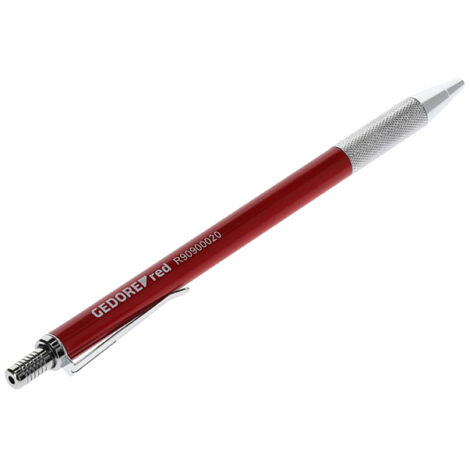 Gedore red Reißnadel mit auswechselbarer Spitze, versenkbar, für Metall, Hartmetall, 150 mm lang, R90900020 (1/5)