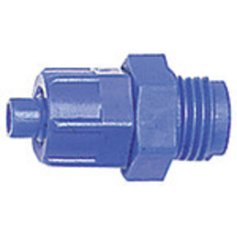 Riegler Gerade Einschraubverschraubung G 1/4 a., für Schlauch 6/4 mm, POM (1/2)