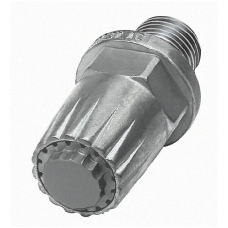 Riegler Lärmarme Runddüse, M12x1,25, Zink-Druckguss, Düsen-Außen-ø 19 mm