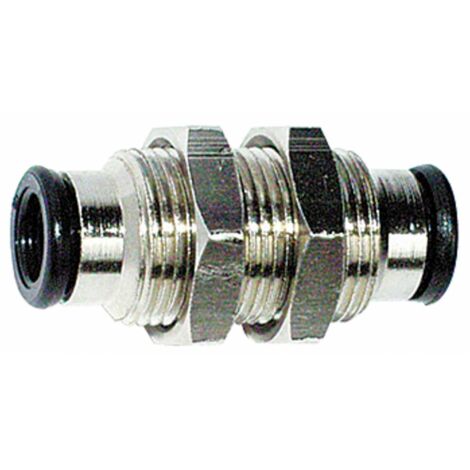 Riegler Schottverschraubung »value line«, M16x1, Schlauch-Ã˜ 8, MS vern. (1/3)